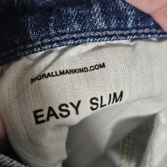 7 For All Mankind easy slim jeans size 27 - Picture 12 of 16